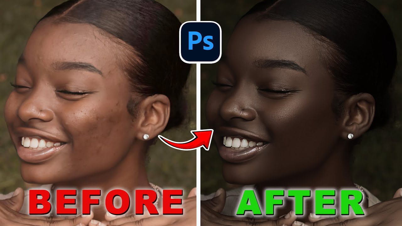 How to Change Light Skin to Dark Skin in Photoshop