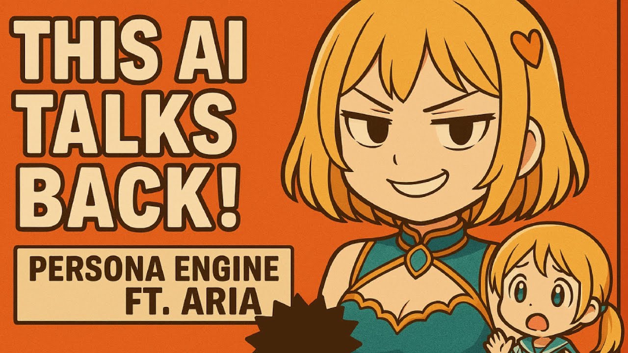 AI VTuber Gets SASSY! | Persona Engine Demo ft. Aria 💥
