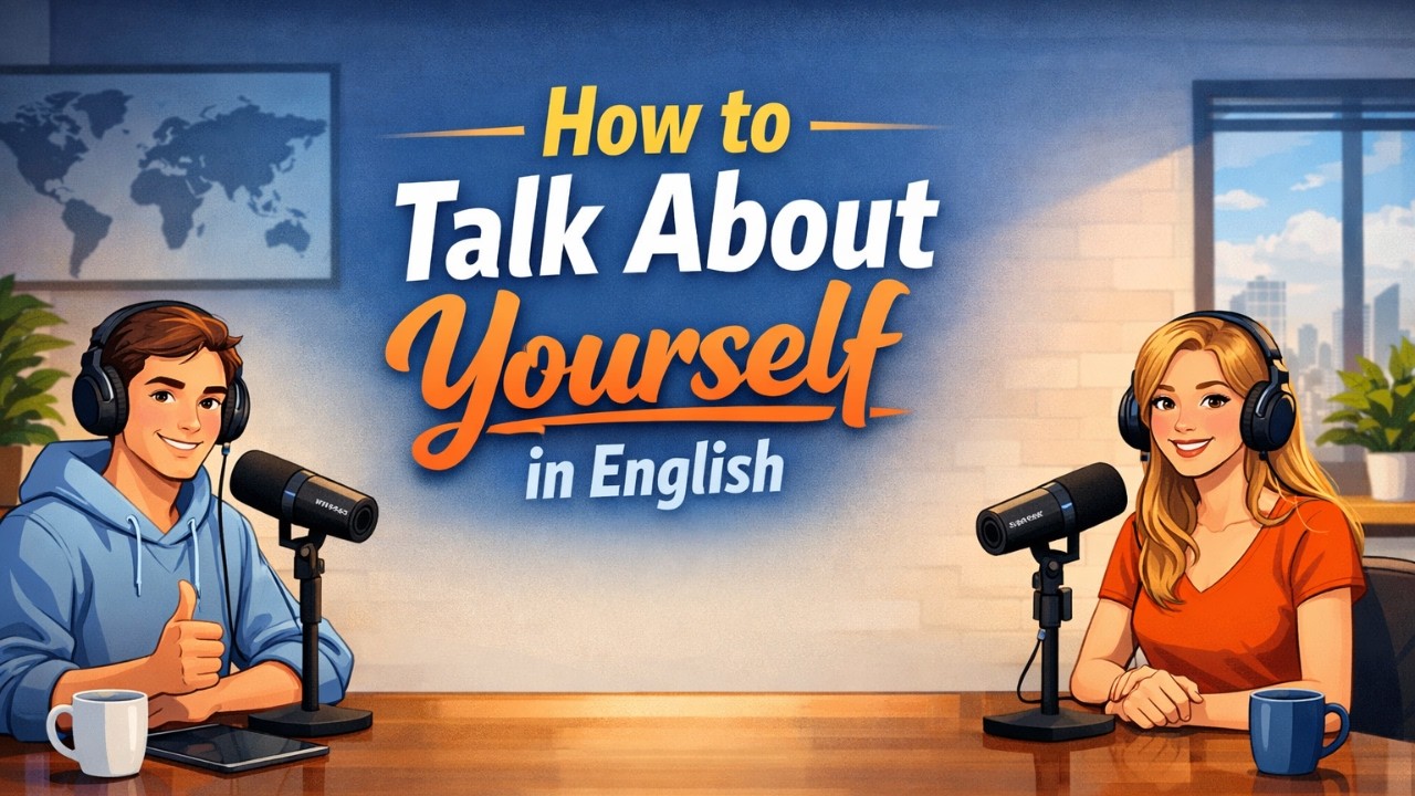English Podcast For Beginner | Learn How to Talk About Yourself in English
