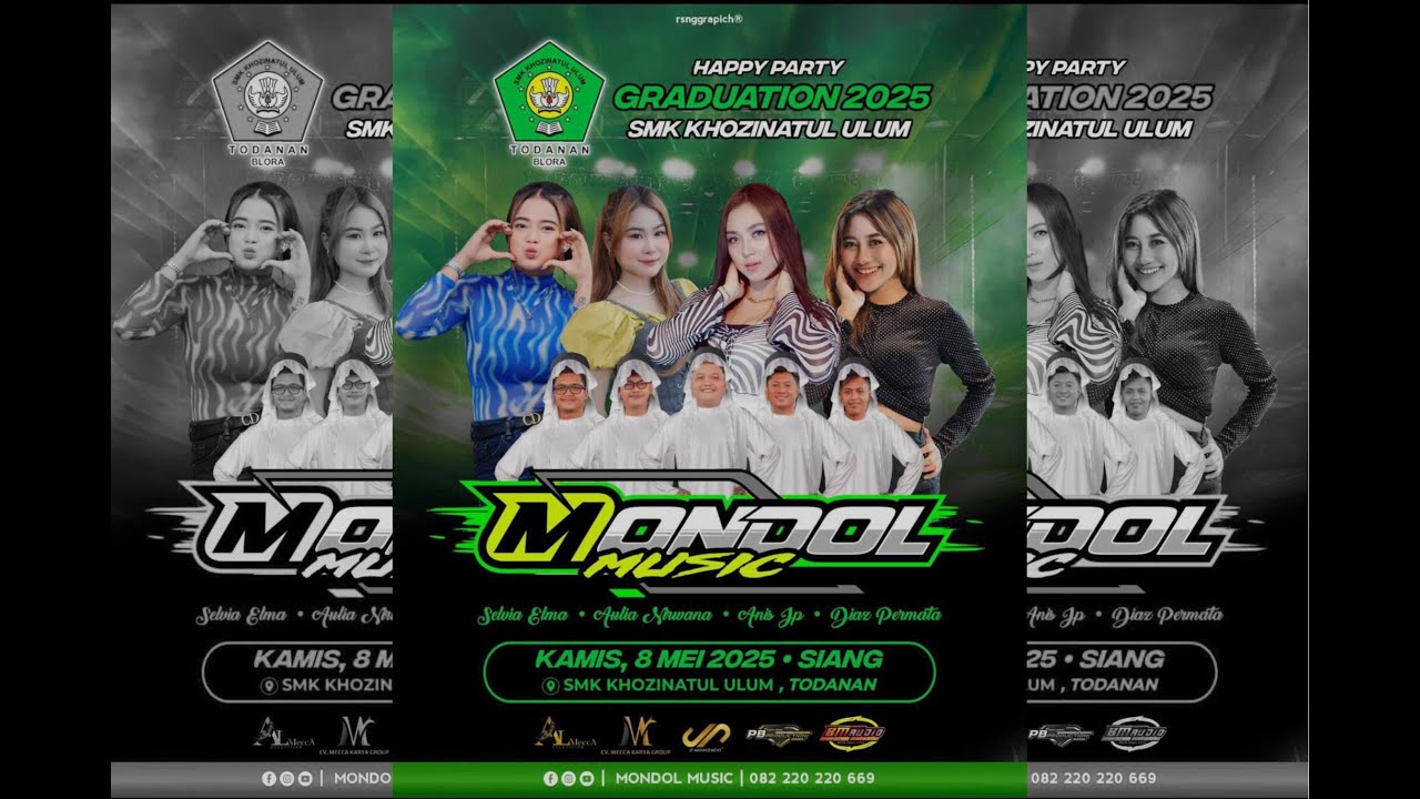 🔴🔵LIVE HAPPY PARTY GRADUATION SMK KHOZINATUL ULUM TODANAN - 8 MEI 2025