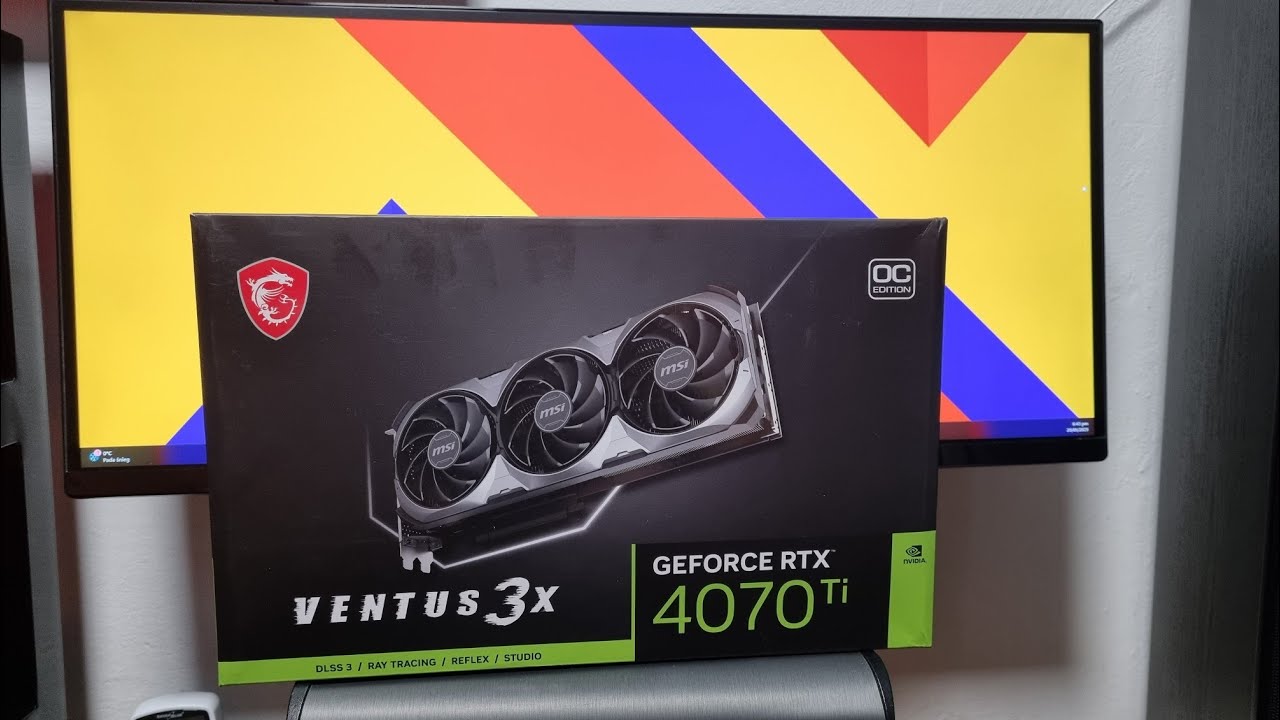 sprawdzam MSI GeForce RTX 4070 Ti Ventus 3X