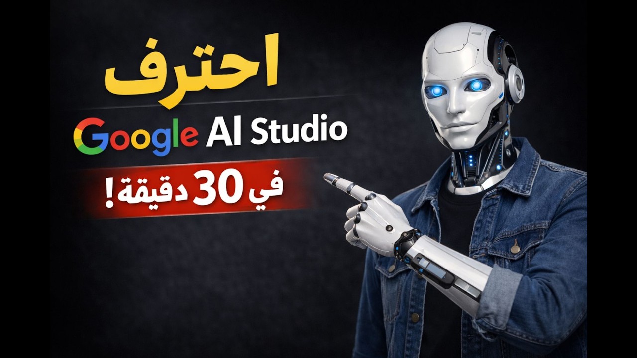 في 30 دقيقة Google AI Studio  احترف