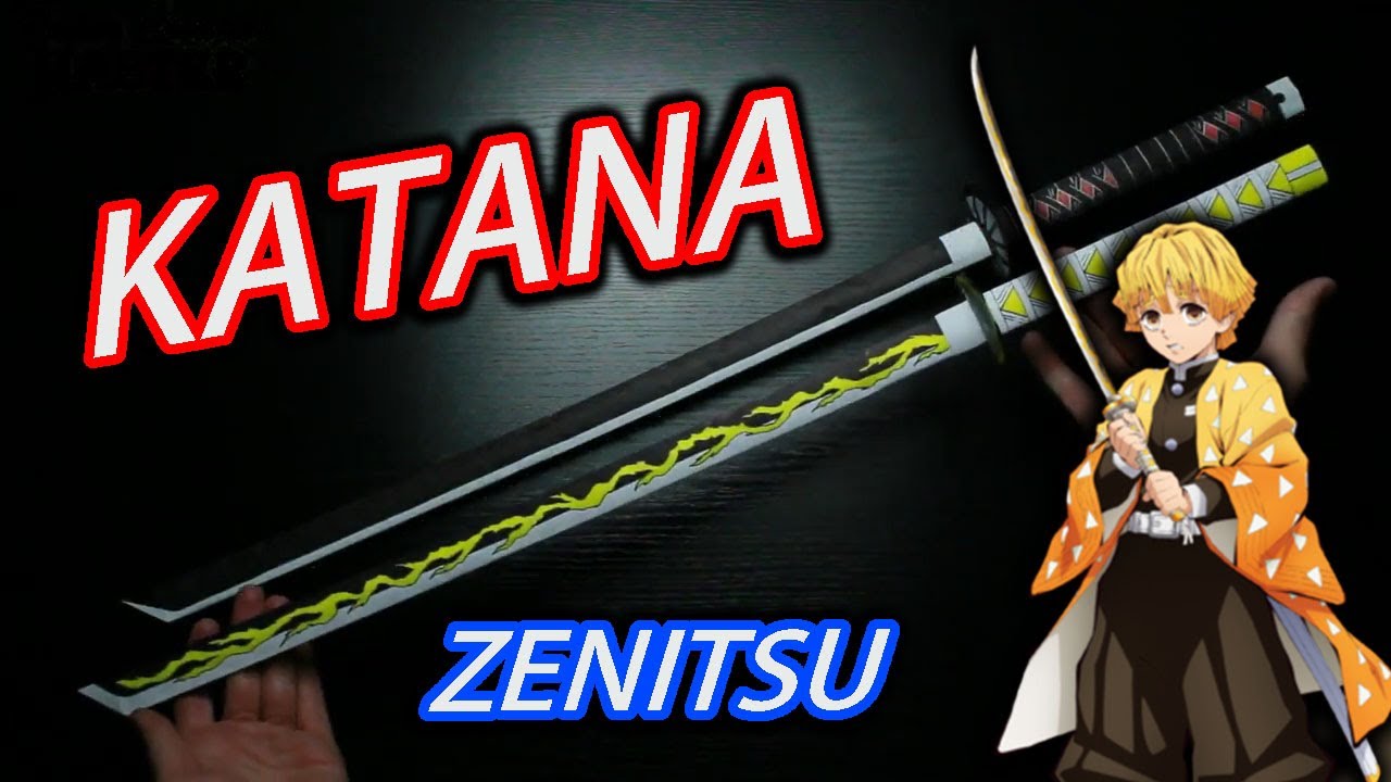 Comment fabriquer une épée Zenitsu Agatsuma Demon Slayer