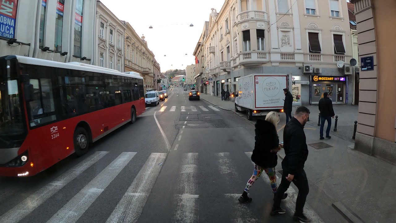 GSP Linija 17 Konjarnik - Zemun /Gornji Grad/ 05.03.2022