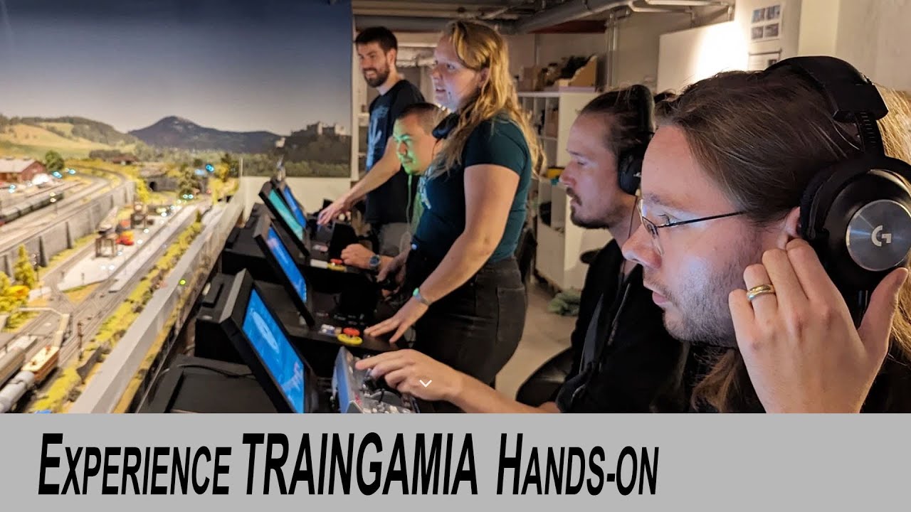 Visiting TRAINGAMIA in Copenhagen for hands-on train operation