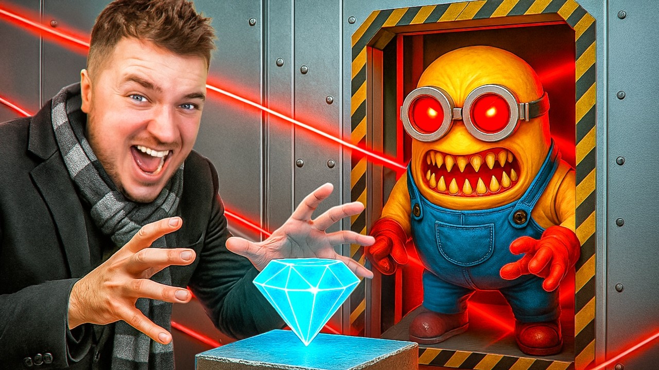 WE BROKE INTO the Evil MINIONS Box Fort VAULT! (IT WAS A CURSED TRAP!)