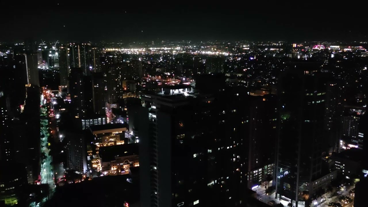 Relaxing Night City View