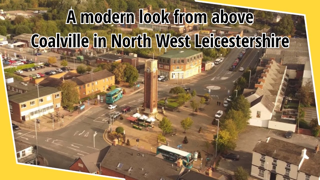 dji mini 2, Cinematic 4K 30fps, Coalville North West Leicestershire.