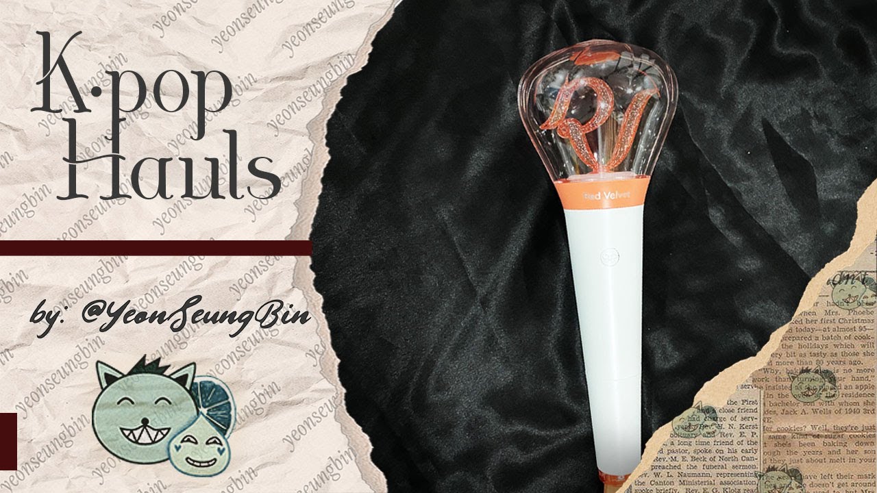 Red Velvet Lightstick – Unboxing by YeonSeungBin