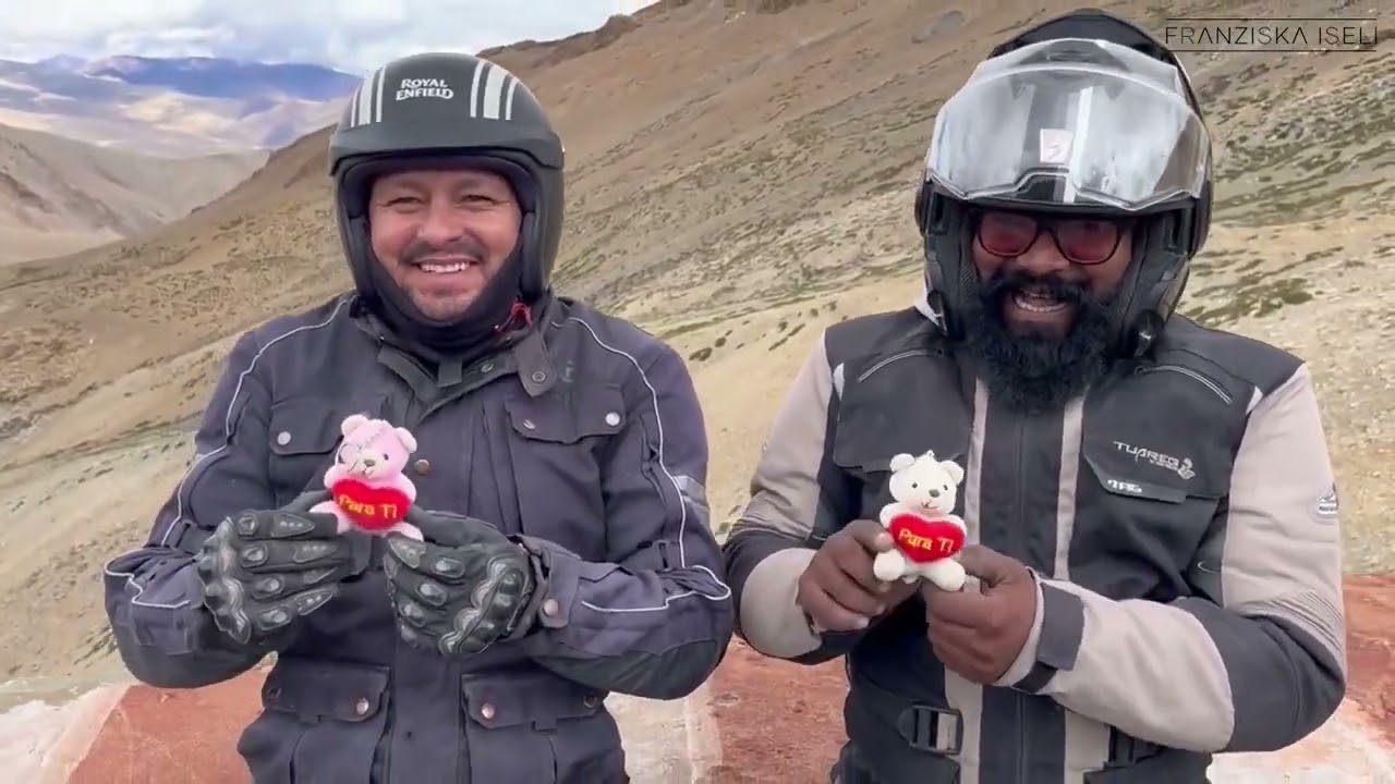 The Highest Road in the World by Motorcycle - Himalayas, India - Part 3 (Tsoker to Leh)