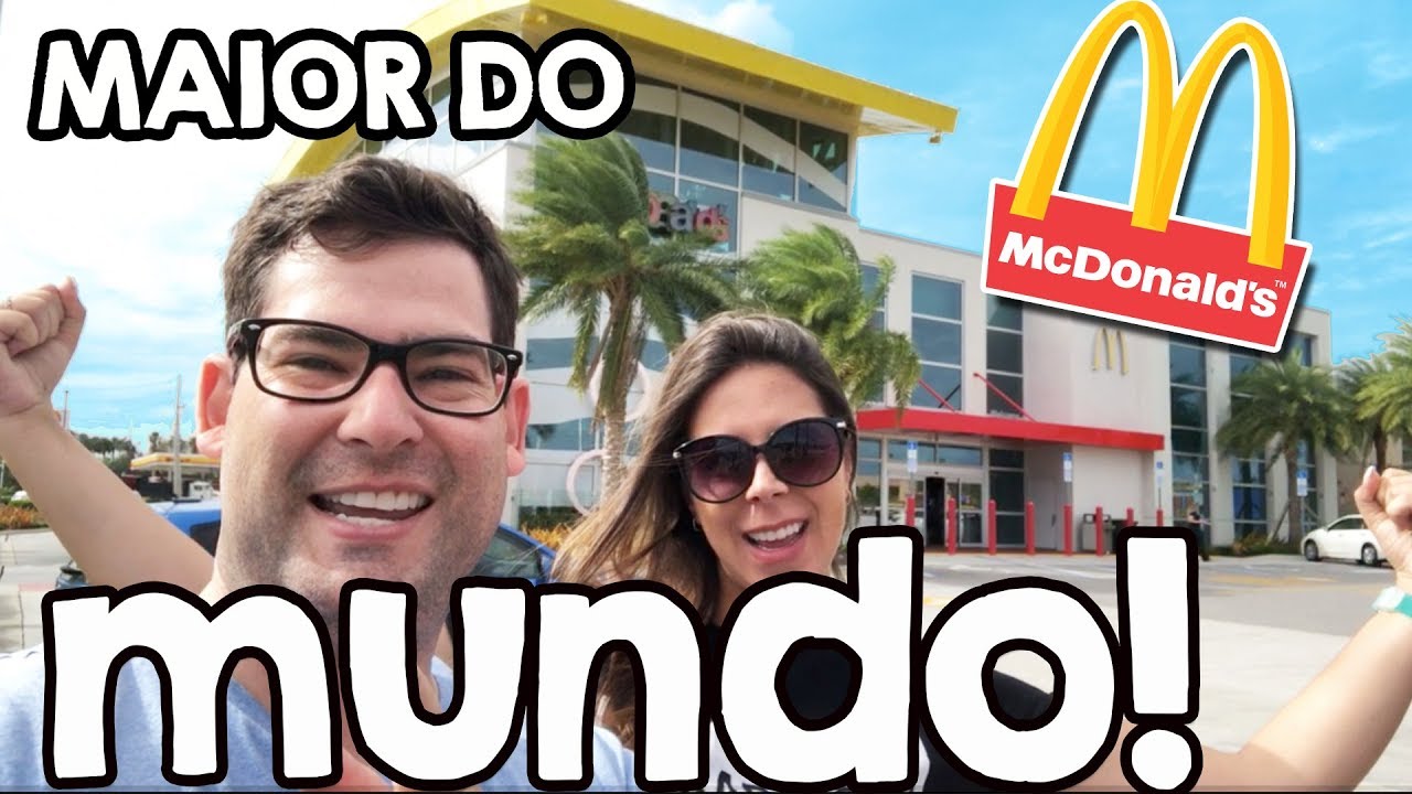Orlando 😱O maior mcdonalds do mundo 😱
