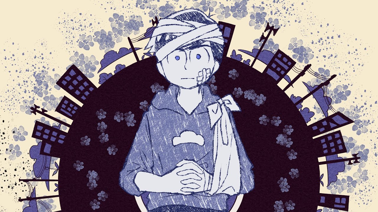 【手描き】幽霊になったカラ松  ③