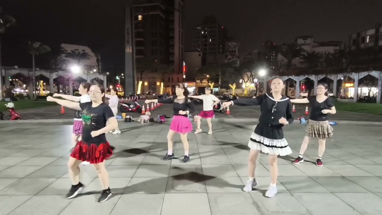 陽光女子合唱團～練武功～婕縈舞蹈班～指導小婕老師