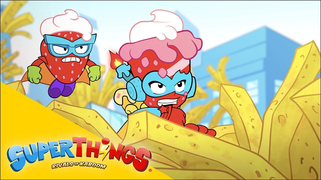 EPISODIO SUPERTHINGS ⚡El día de BIRTHDAY BOY 💥 | Serie de DIBUJOS para NIÑOS