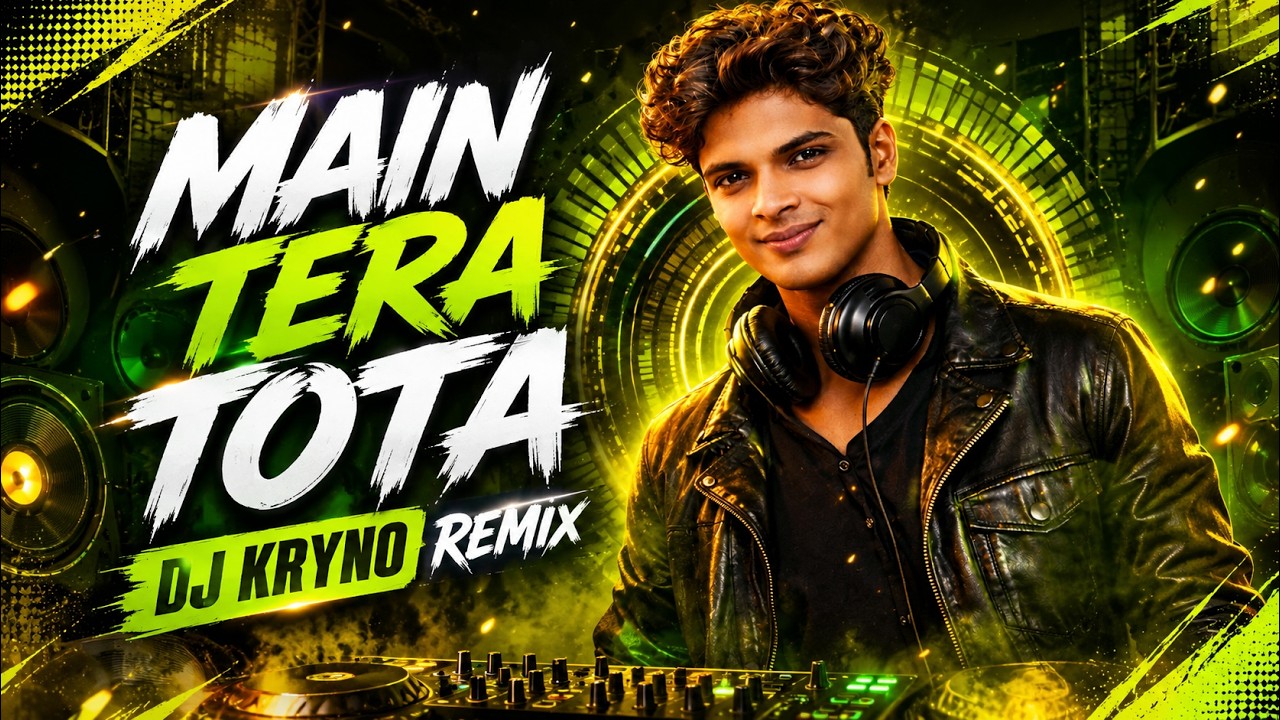 Main Tera Tota 🔥 Dance Bollywood EDM Remix | DJ Kryno Remix
