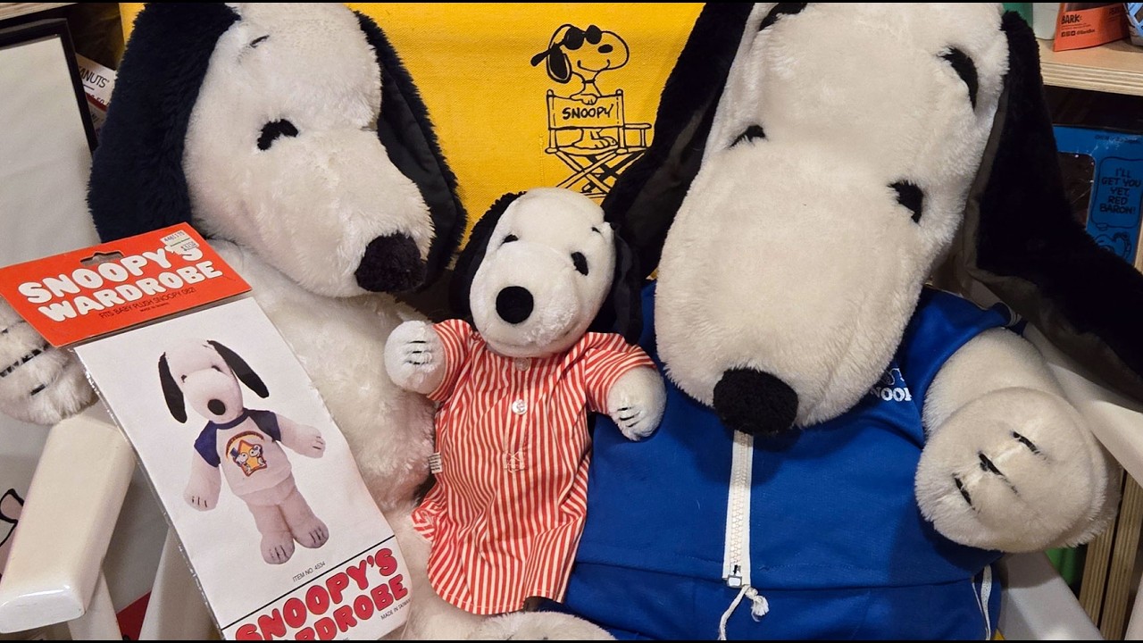 Snoopy's Wardrobe - Collecting Basics for Peanuts Plush Doll Outfits | CollectPeanuts.com
