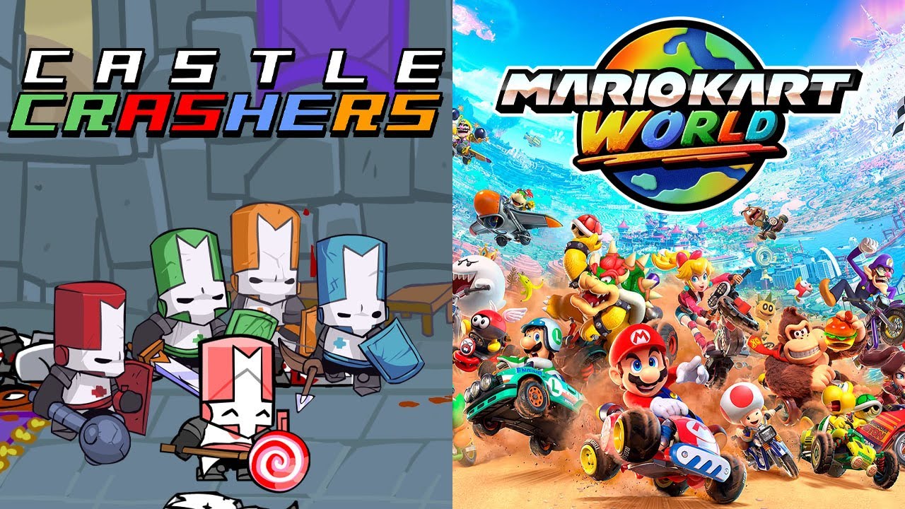 Castle Crashers + Mario Kart World!
