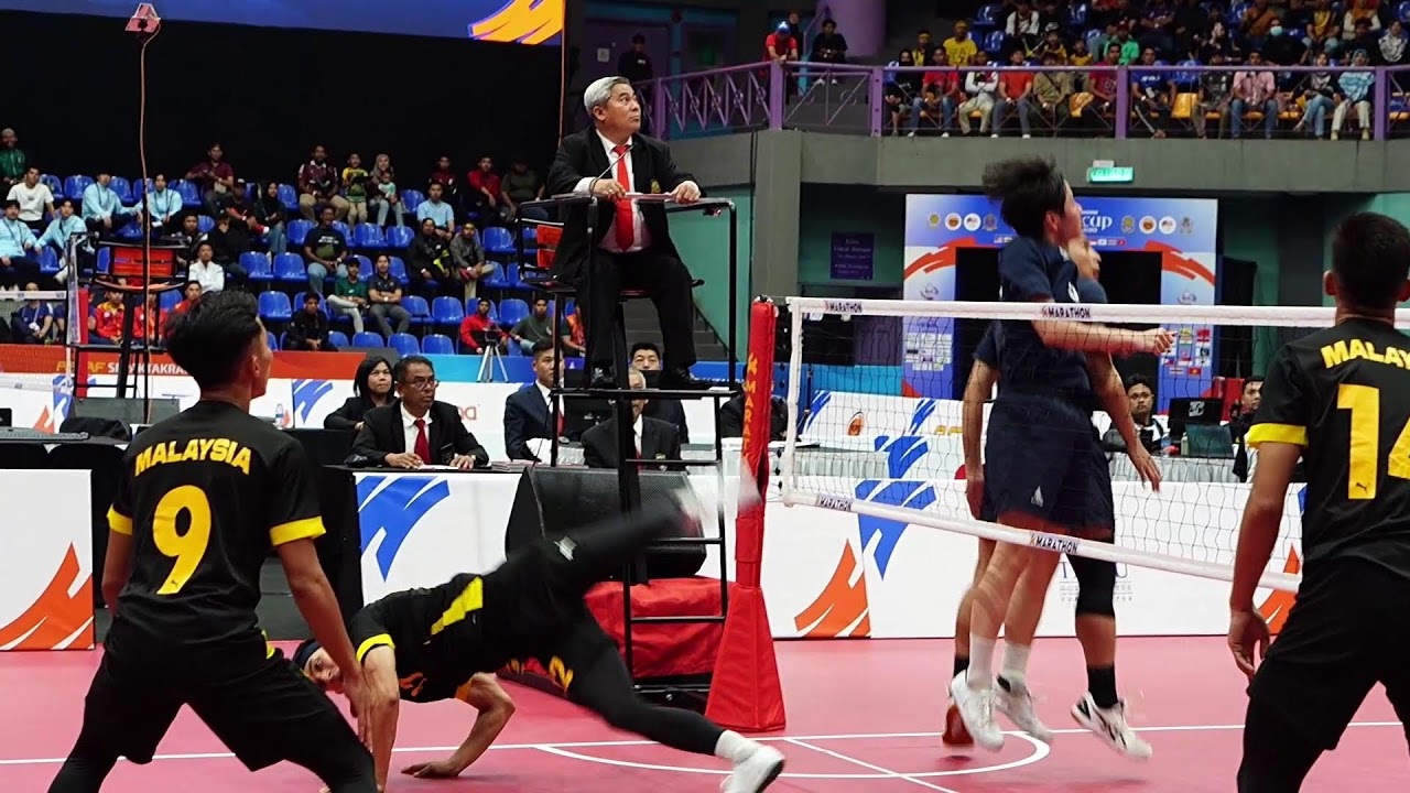 India vs Thailand - Regu SF 1 - ASTAF Sepaktakraw Asian Cup Kuala Lumpur 2025