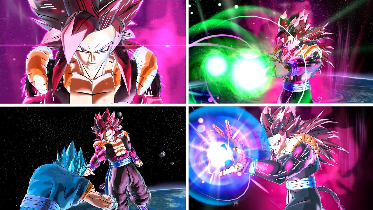 Dragon Ball Xenoverse 2 Mods Xeno Gogeta (Super Saiyan 4 Limit Breaker)