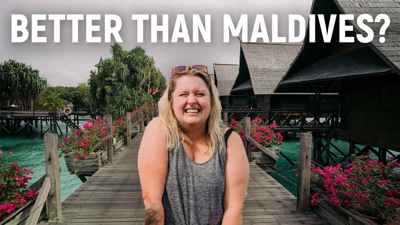 BETTER THAN MALDIVES? | Over water chalets in Sabah, Malaysia