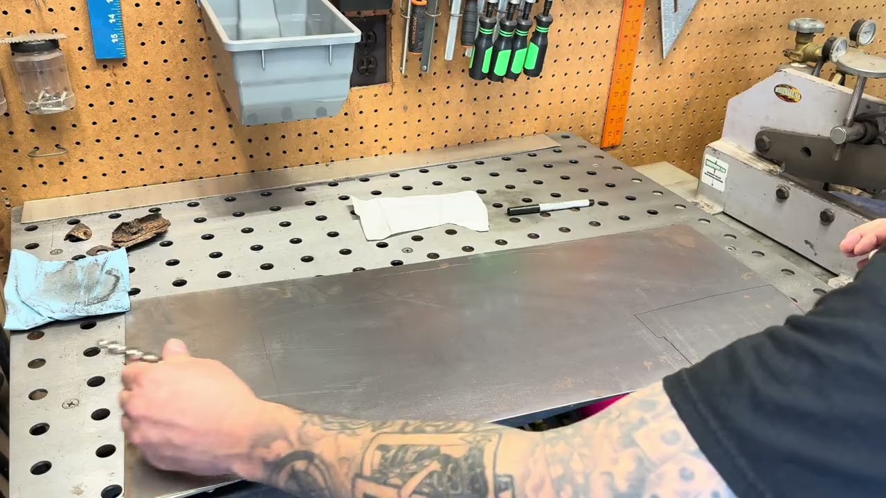 37 Ford Coupe Tail-pan fitment Pt 1 