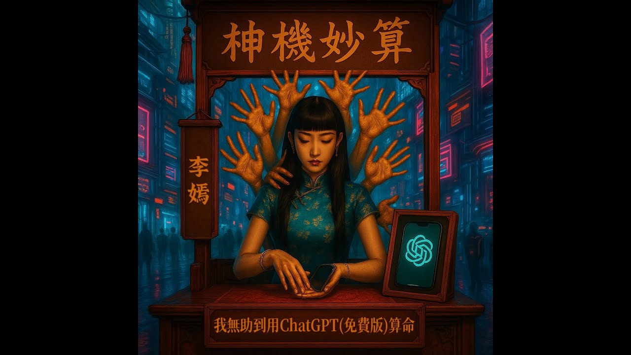 李嫣Bibo - ❮我無助到用ChatGPT(免費版)算命❯Official Music Video