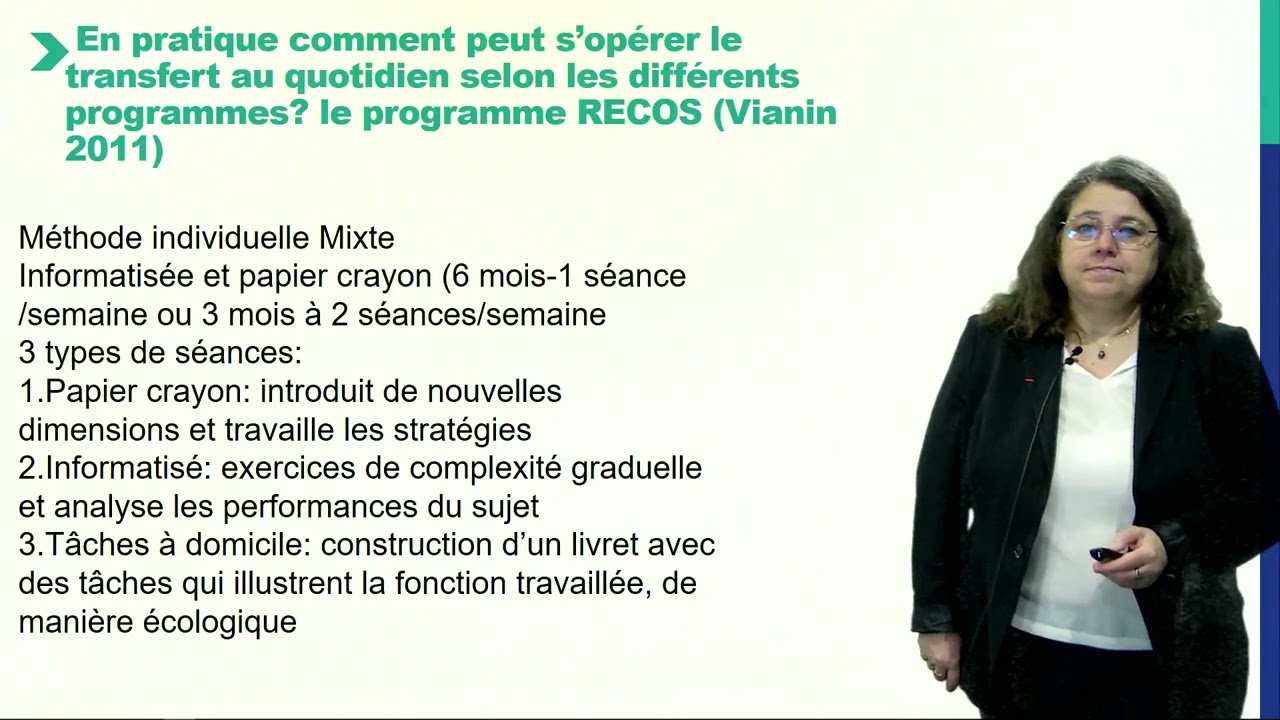 Remédiation cognitive : le transfert au quotidien