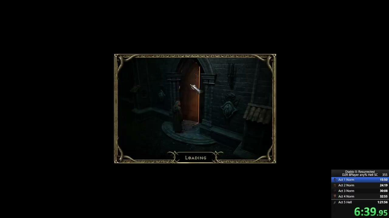 Diablo II Resurrected 8-Man Speedrun in 1:22:04