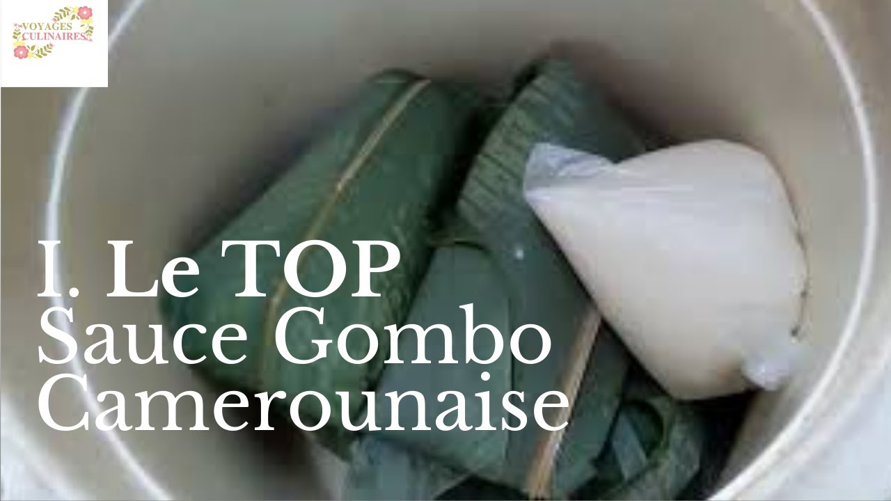 Sauce Gombo Camerounaise la cuisine africaine 😀😀😀