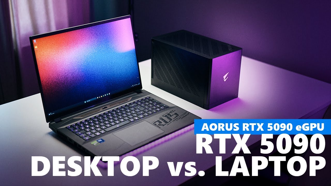 Externe GPUs machen endlich Sinn? - Aorus RTX 5090 AI Box Review