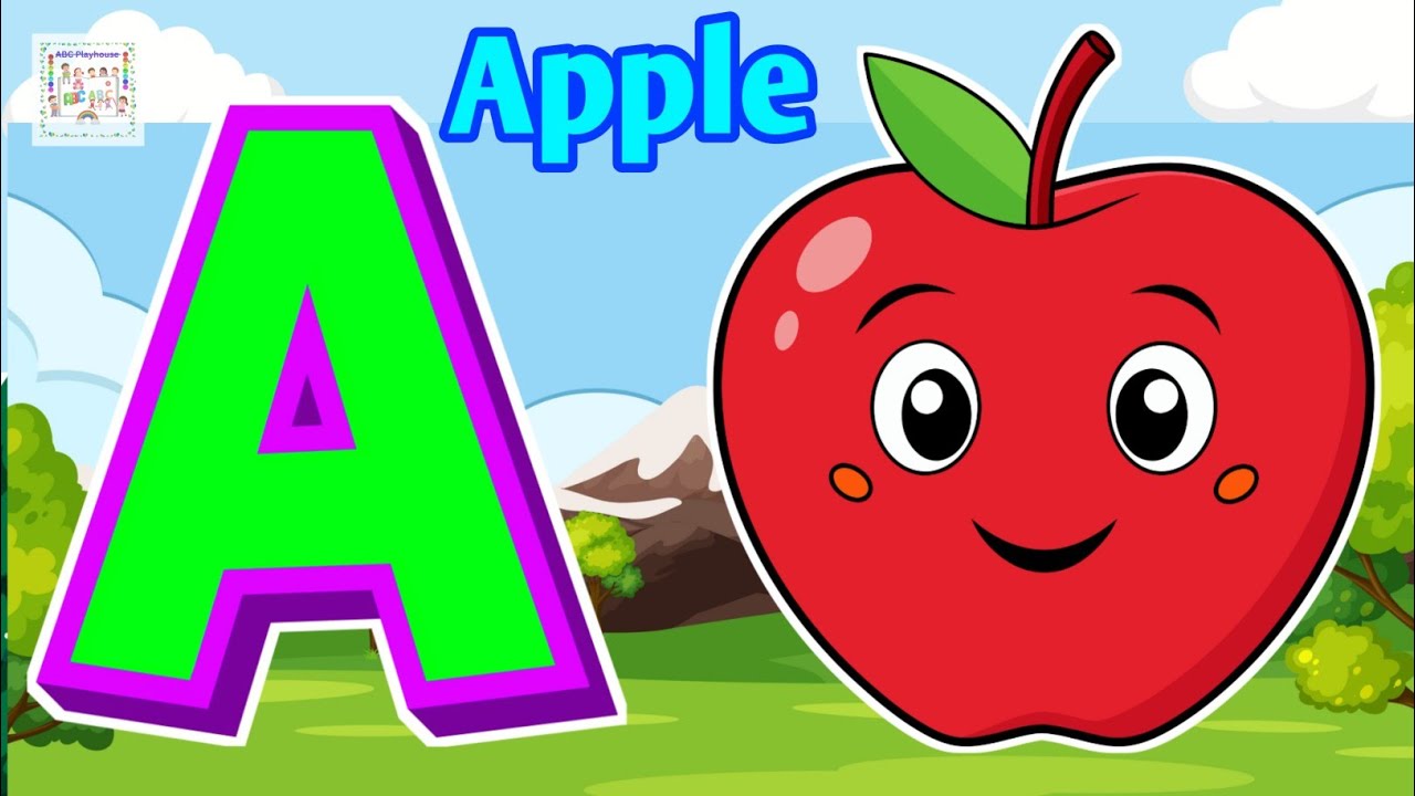 ABC Rhymes for Toddlers |A to Z ABC Phonics Song for Kids | Phonics Fun with A for Apple #kidssongs 