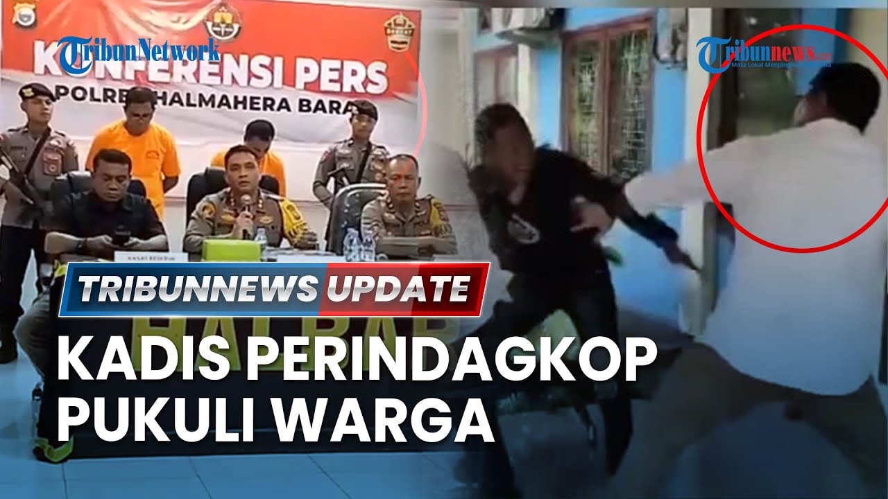 🔴LIVE: Kepala Dinas Perindagkop Halmahera Barat Ditangkap seusai Terekam Video Pukuli Warga
