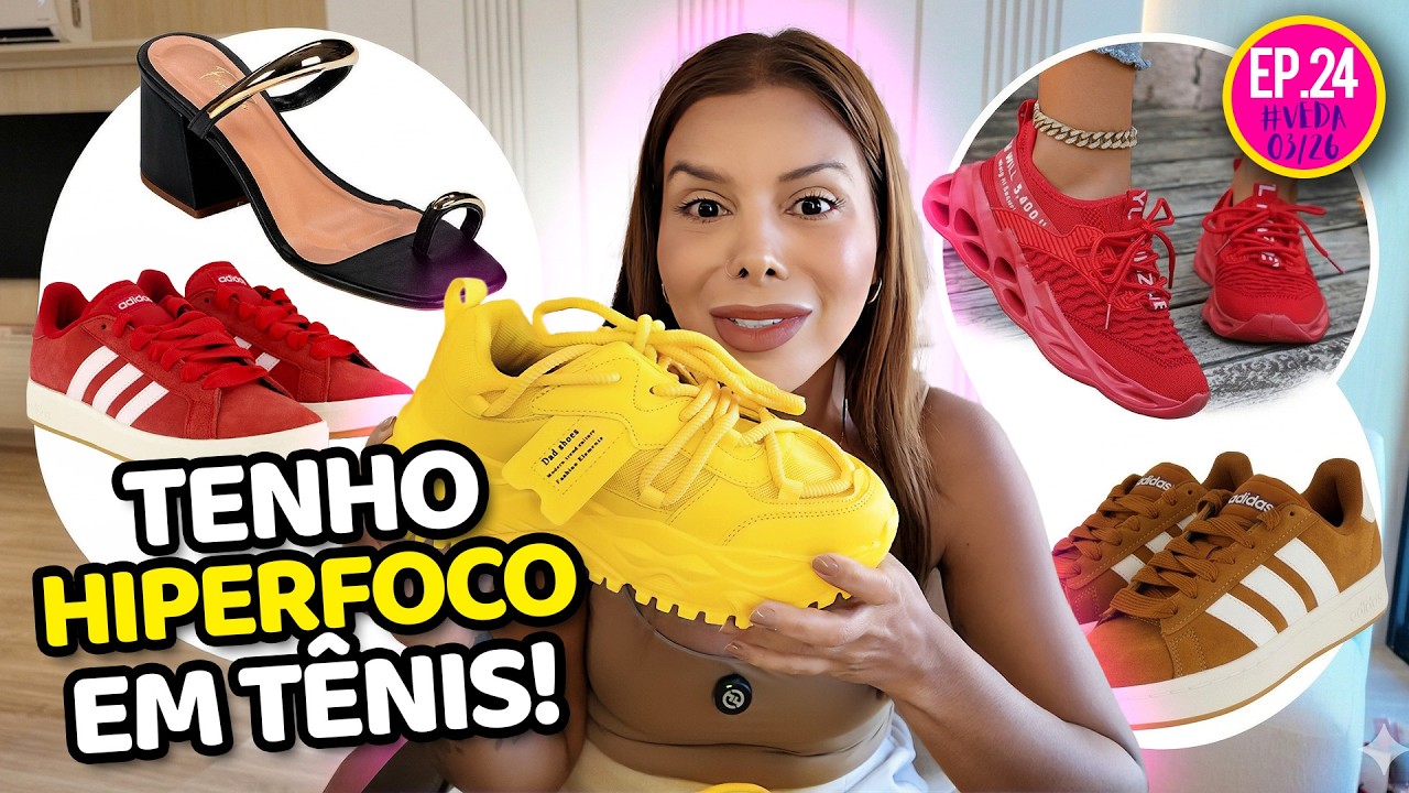 SAPATOS NOVOS - HIPERFOCO EM T&Ecirc;NIS!