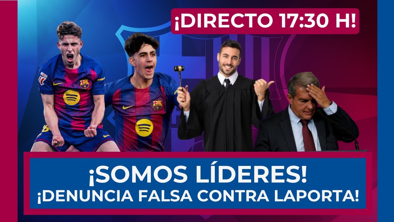 🔵🔴 ¡SOMOS LÍDERES DE NUEVO! 🔴🔵 JUEGO SUCIO EN LAS ELECCIONES CONTRA LAPORTA
