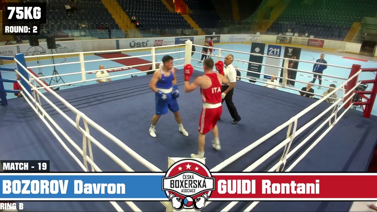 Gabriele Guidi Rontani (ITA) vs. Davron Bozorov (MDA) Grand Prix Ústí nad Labem 2025 QF's (75kg)