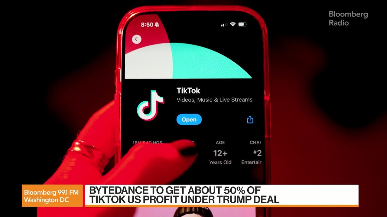 ByteDance to Get About 50% of TikTok US Profit Under Trump Deal