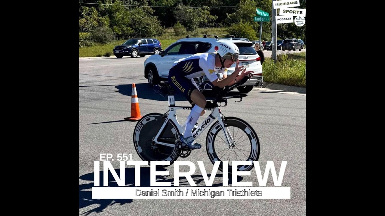 Episode 551: Interview with Michigan Triathlete Daniel Smith: