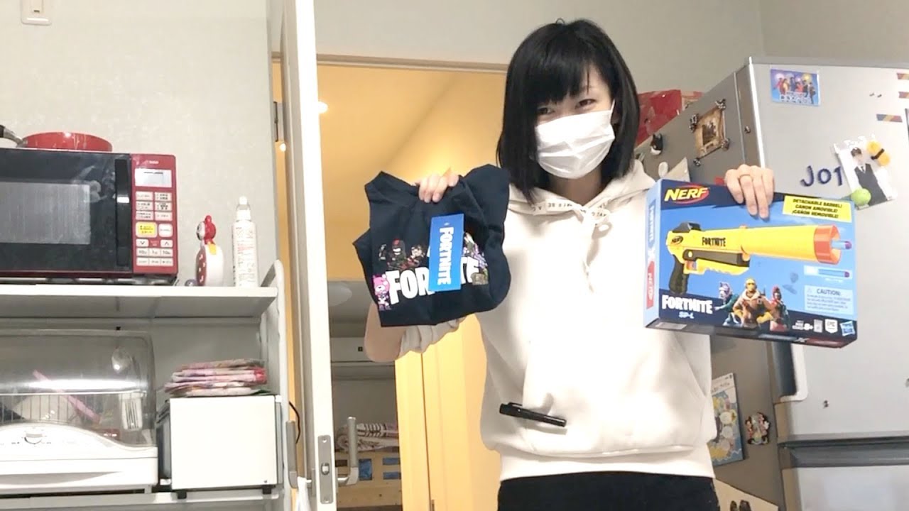 『こころくん！倒立できたらこれあげよう！』スプラTシャツ＆フォートナイトナーフ【ココロマン普段の様子】