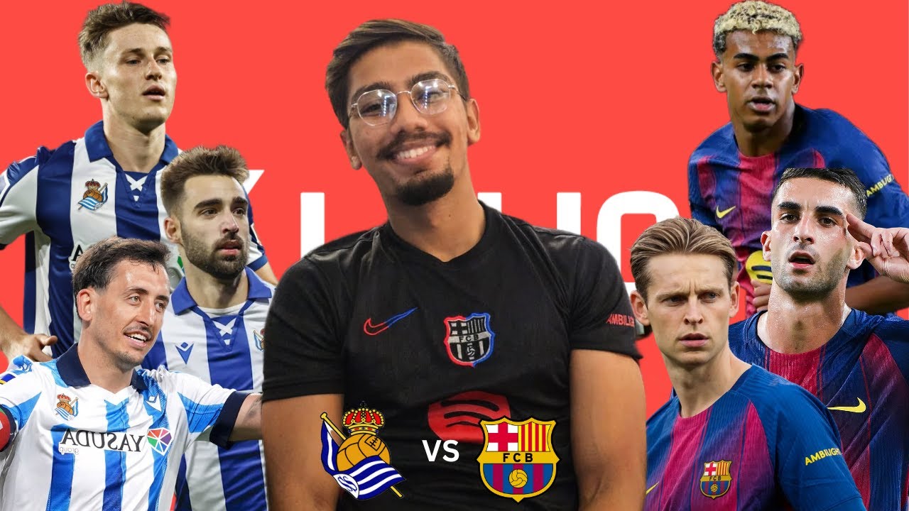 REAL SOCIEDAD VS BARCELONA | LALIGA LIVE REACTION!!