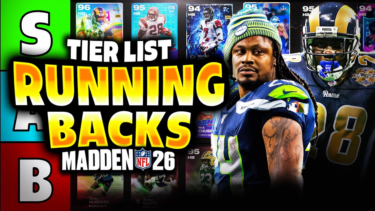 Рейтинг лучших раннинбеков в Madden 26 Ultimate Team
