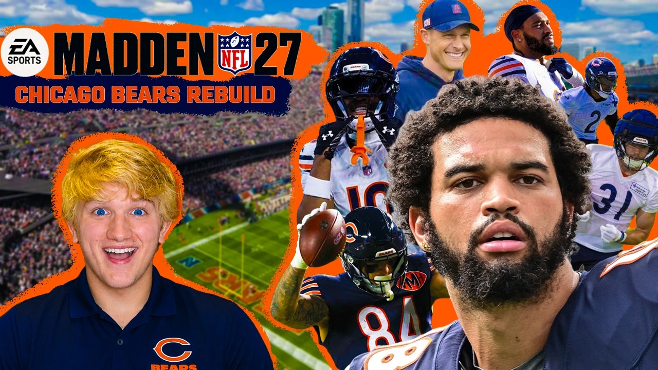 I rebuilt the Chicago Bears on madden 27