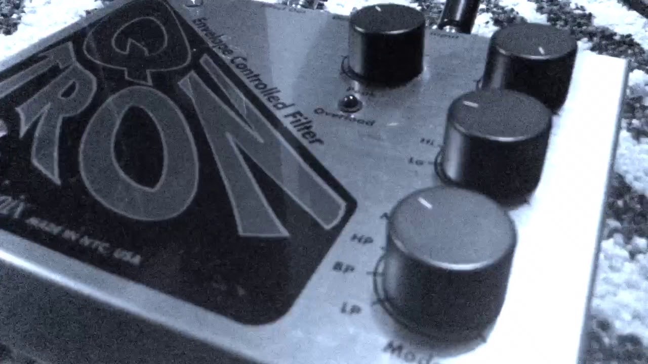 Q-Tron Envelope Filter Re-issue by Electro-Harmonix.  Taking the tour!