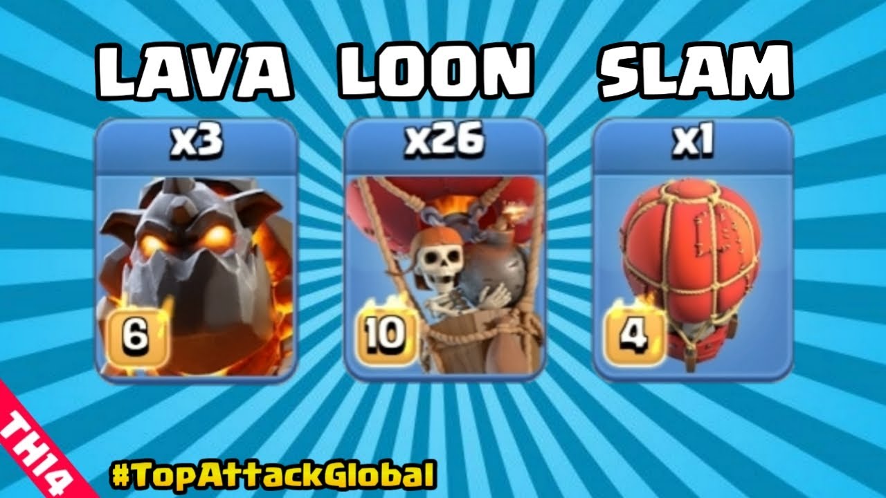 TH14 LAVALOON ATTACK STRATEGY | Clash Of Clans TH14 PUSH ATTACK STRAREGY 2022