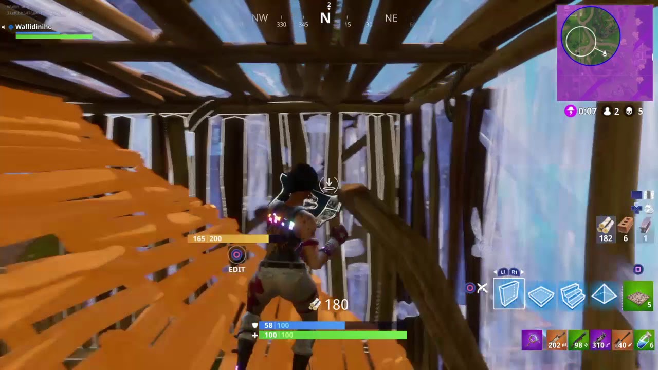 EPIC 1v1 build-off!!! Fortnite PS4