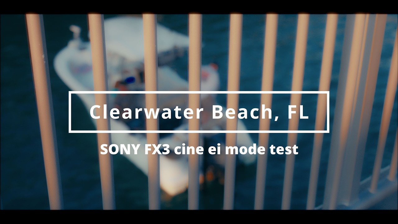 Clearwater Beach | SONY FX3