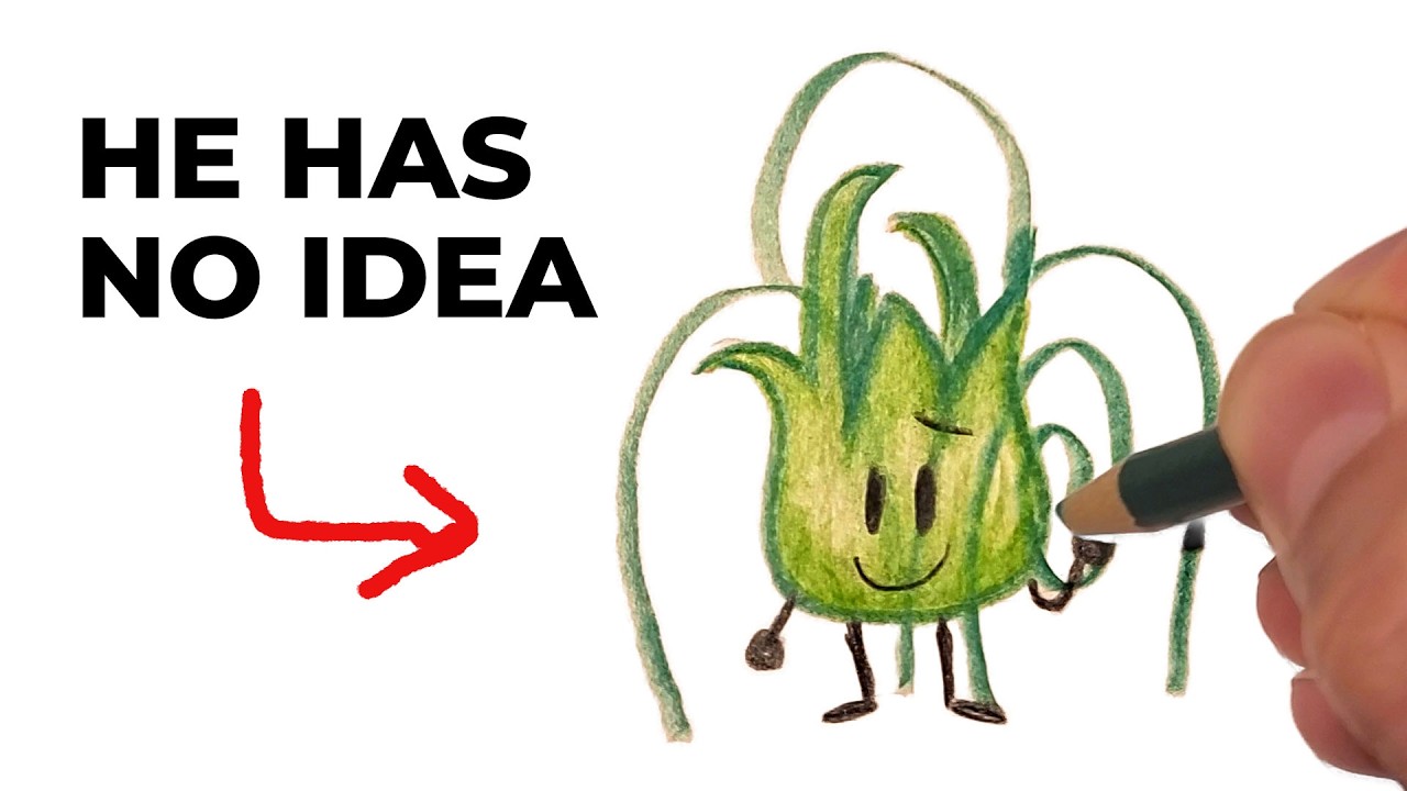 I Told Grassy This Was Just a Normal Drawing