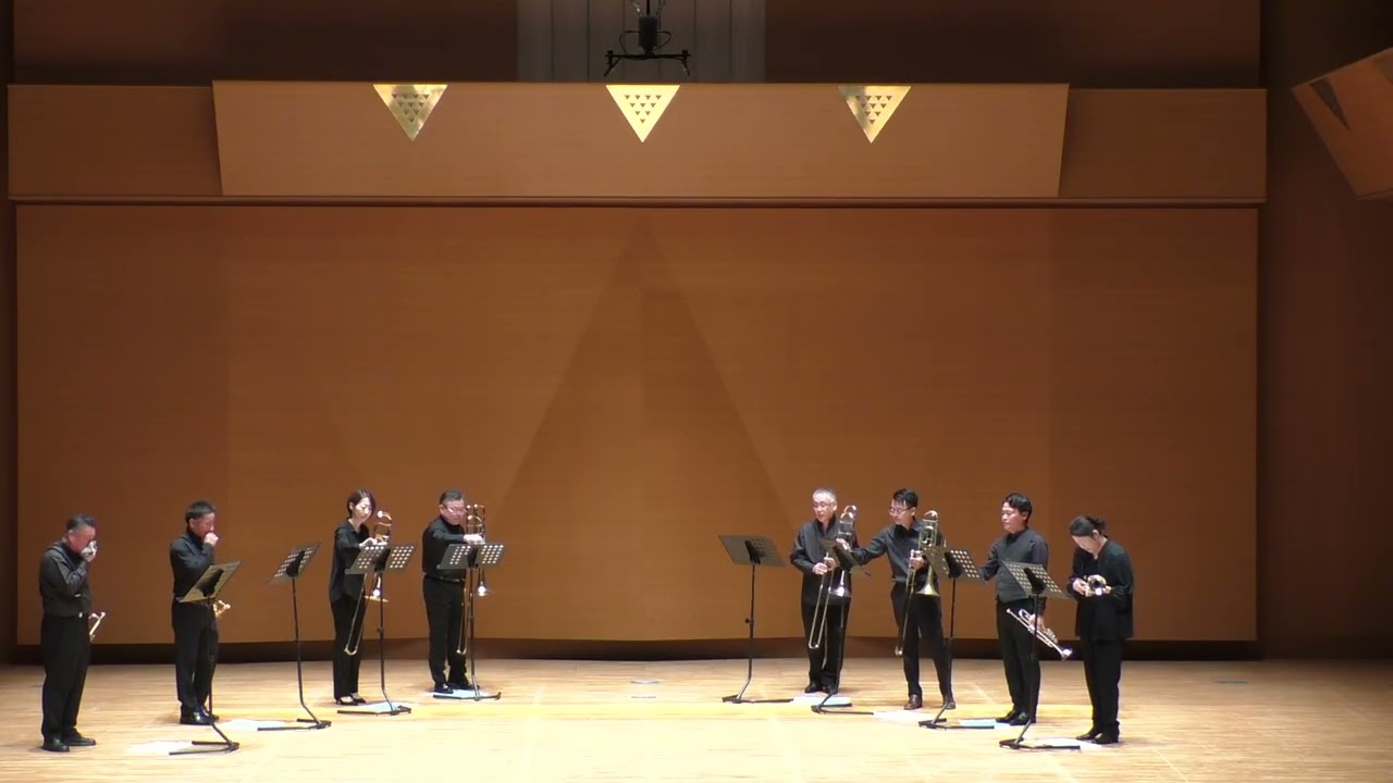 ②♪第７施法によるカンツォン第1番・第2番（金管八重奏）　作曲：Ｇ．ガブリエリ　演奏/ガブリエリ・ブラス
