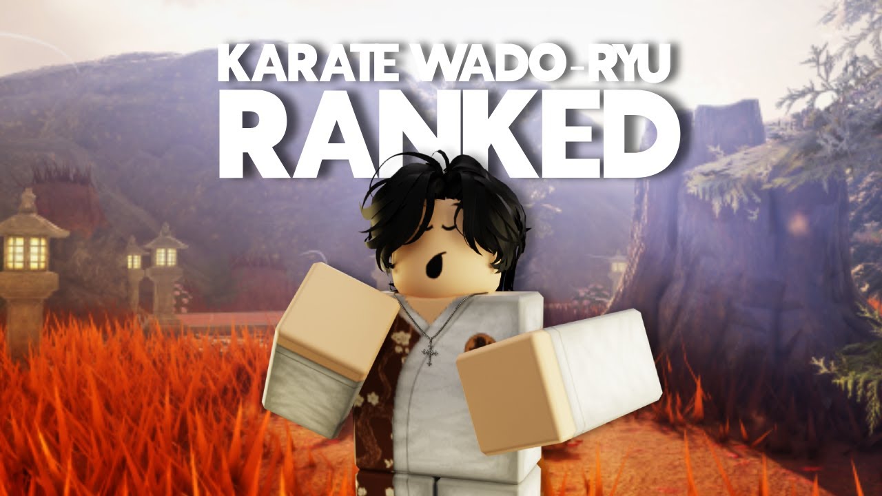 The start of my RANKED journey with WADO-RYU!┃Roblox Karate