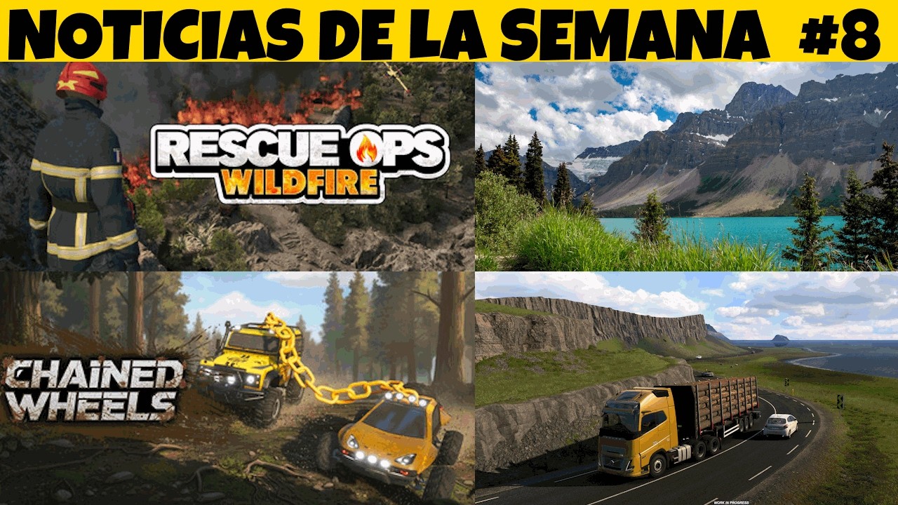 NOTICIAS DE LA SEMANA 8 - Islandia y UK Rework - Promods - Evento Completado - Varios Simuladores