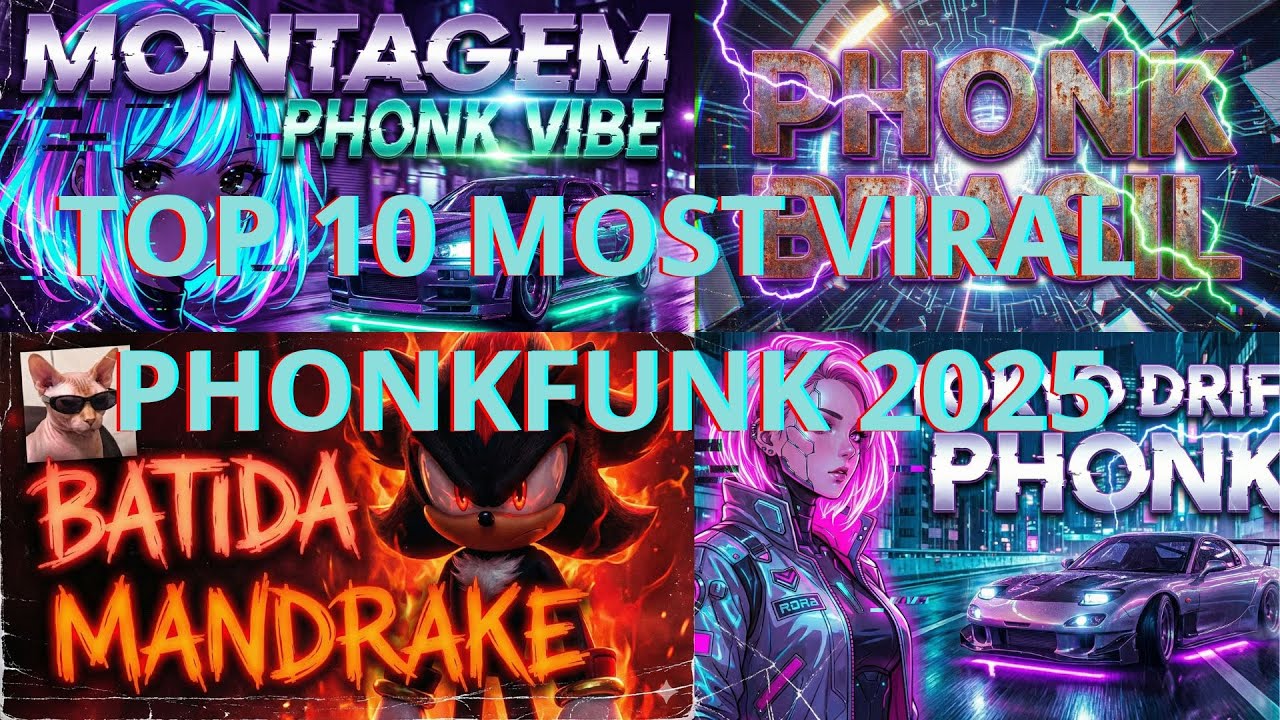 TOP 10 MOST VIRAL PHONKFUNK 2025